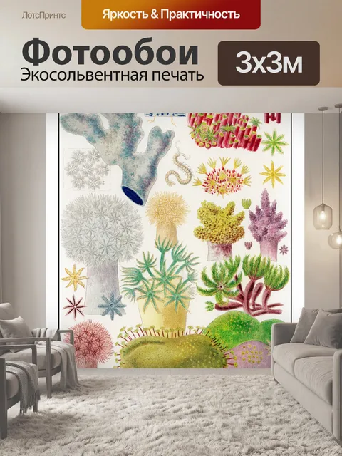 Фотообои Коралловый риф винтажный старый
