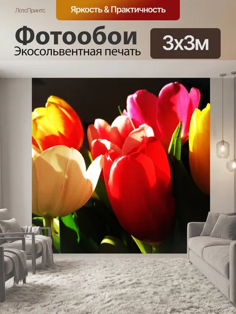Фотообои Тюльпаны