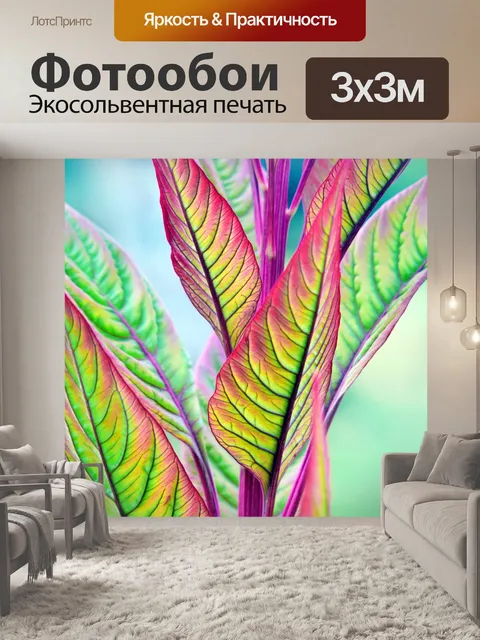 Фотообои Красочные листья