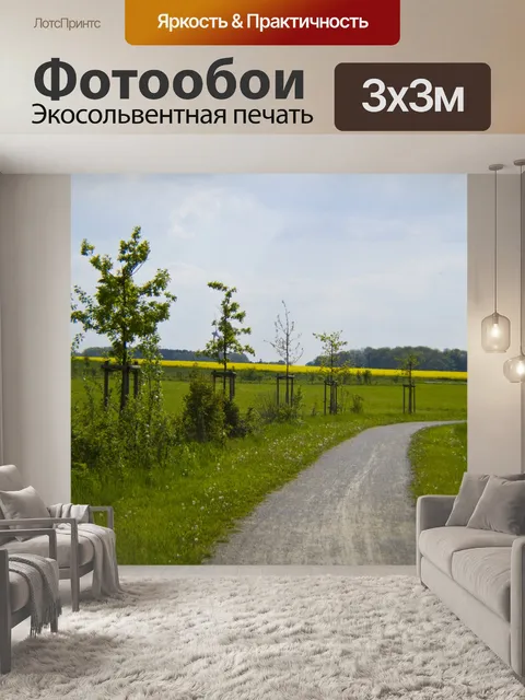 Фотообои Маршрут является целью