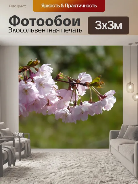 Фотообои Декоративная вишня