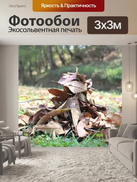 Фотообои Листья