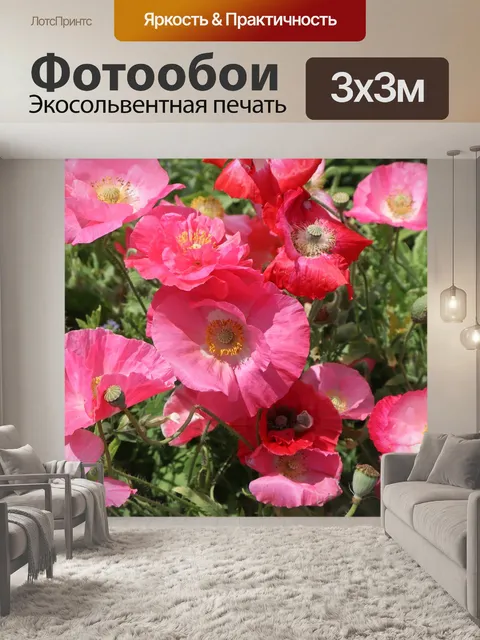 Фотообои Цветы