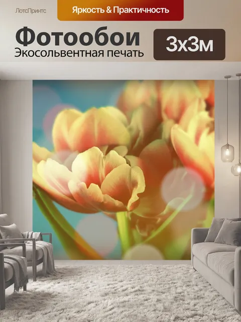 Фотообои Тюльпан