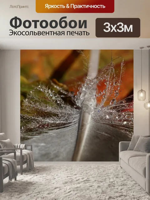 Фотообои Утки перо