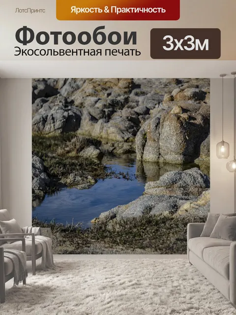 Фотообои Пляжные скалы