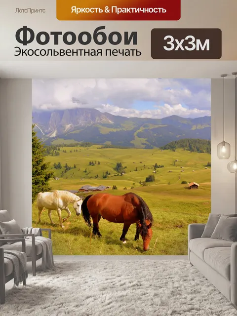 Фотообои Лошадь