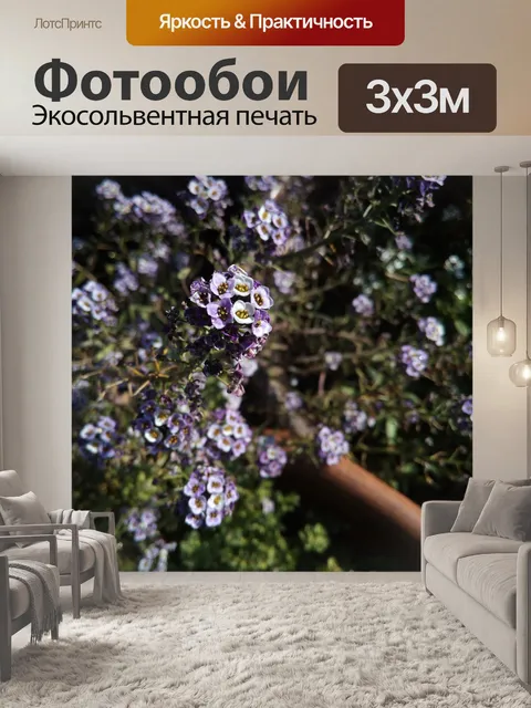 Фотообои Цветы