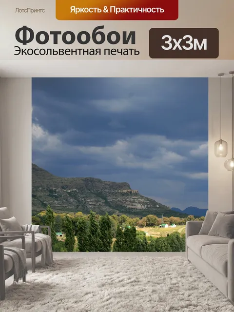 Фотообои приближающегося шторма