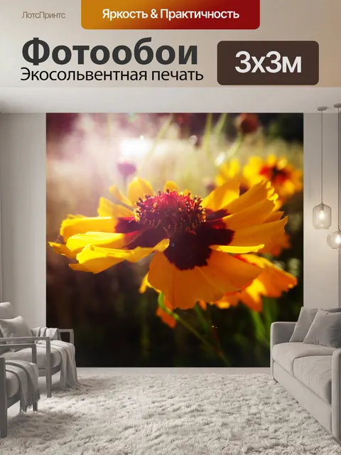 Фотообои Цветы