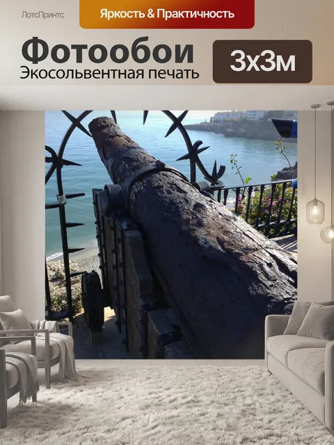 Фотообои Пушка