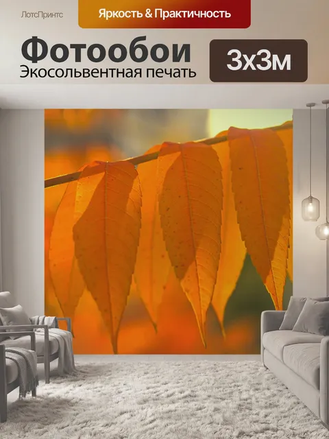 Фотообои Листья