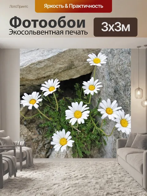 Фотообои Цветы