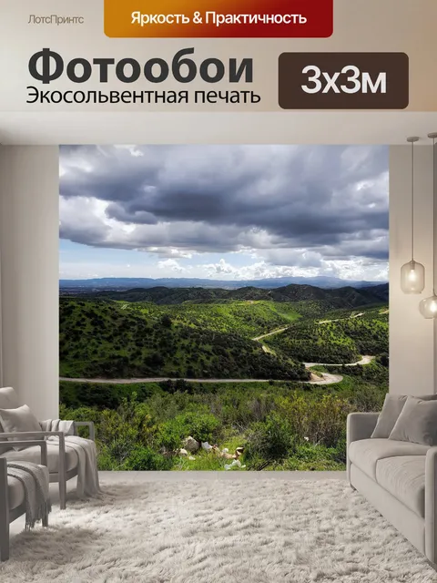 Фотообои Путь в горах