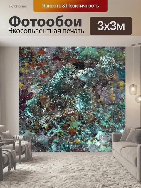 Фотообои Камень рыбы