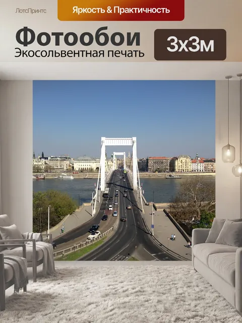 Фотообои Мост эржебет