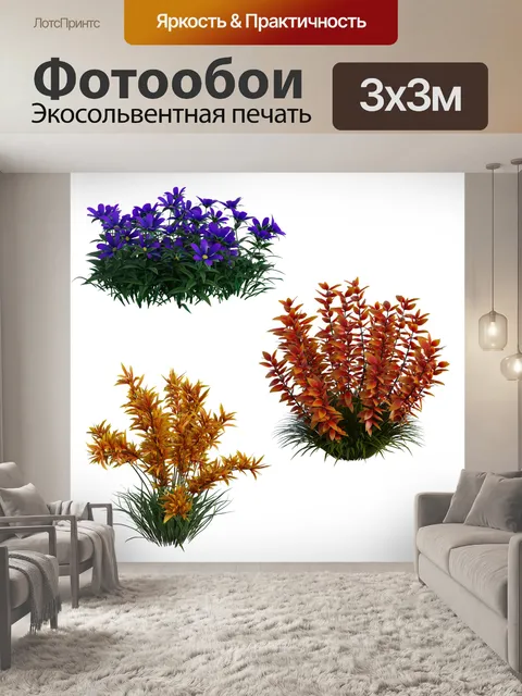 Фотообои Цветы