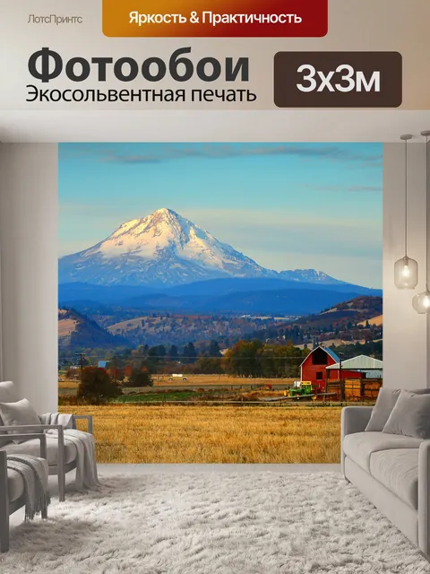 Фотообои Вид горы Гуд