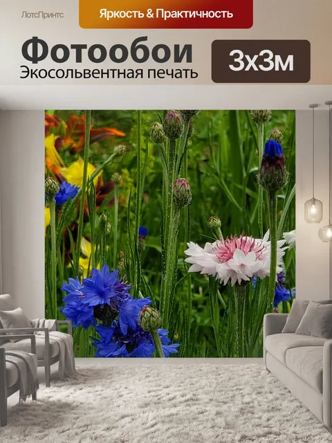 Фотообои Цветы