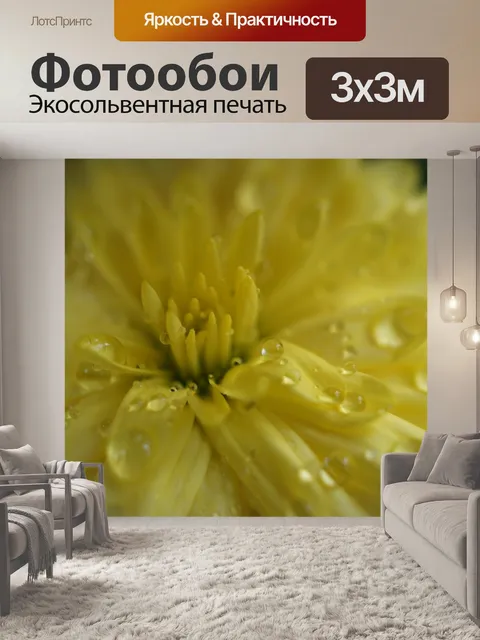 Фотообои Водный жемчуг