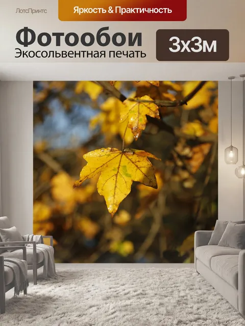 Фотообои Листья