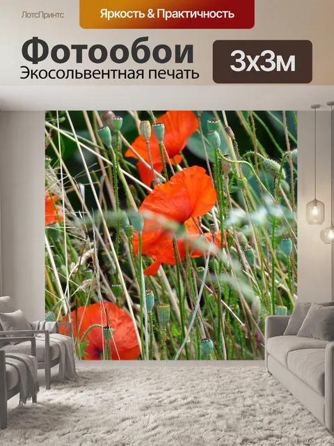 Фотообои Цветы
