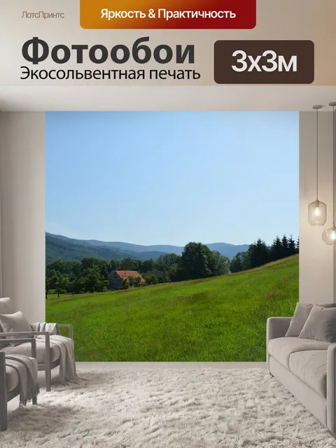 Фотообои Деревня