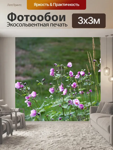 Фотообои Цветы