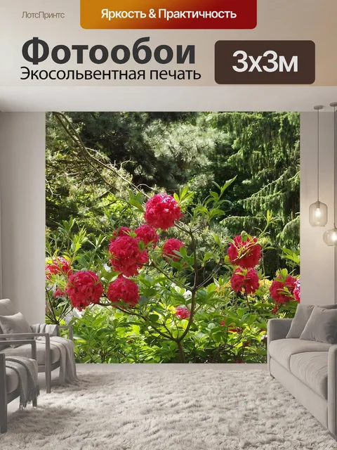 Фотообои Цветы