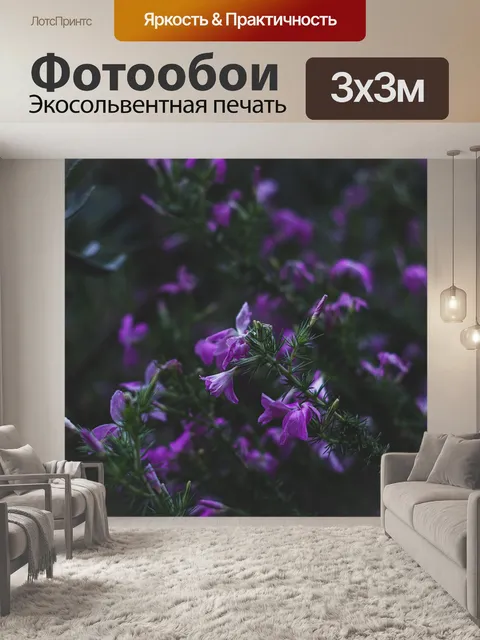 Фотообои Цветы
