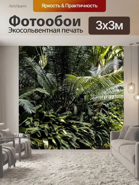 Фотообои История деревьев джунглей
