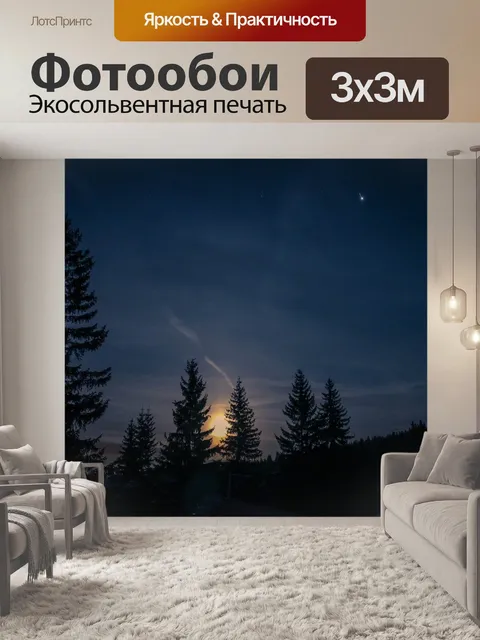 Фотообои Луна