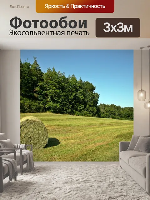 Фотообои Сено