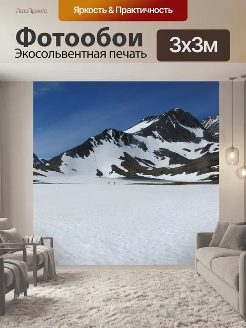 Фотообои Снег