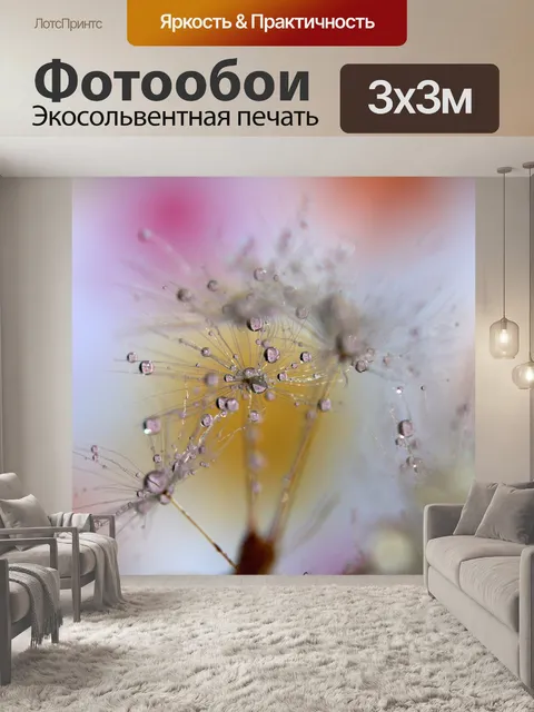 Фотообои Одуванчик