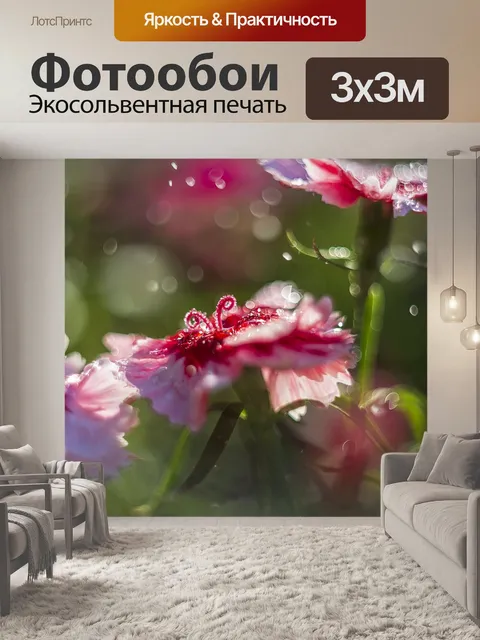 Фотообои Цветы