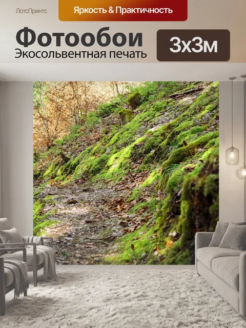 Фотообои Мох