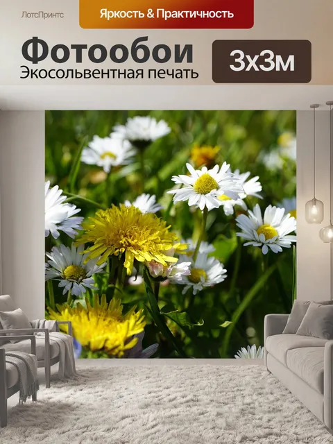 Фотообои Цветы