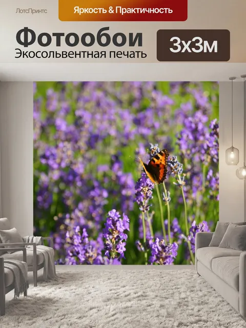 Фотообои Лаванда