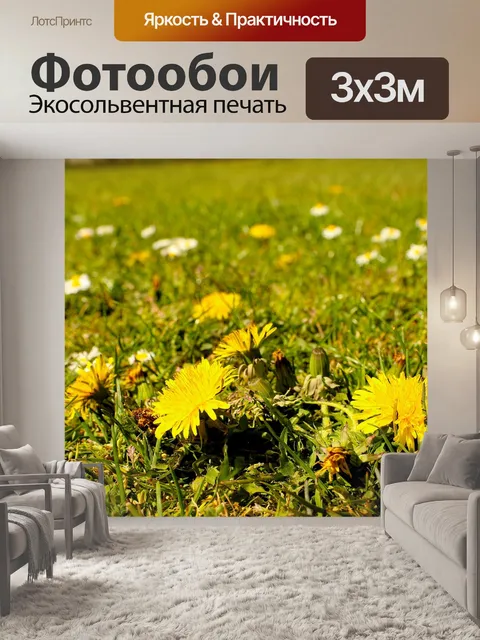 Фотообои Цветы