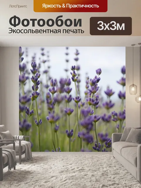 Фотообои Лаванда