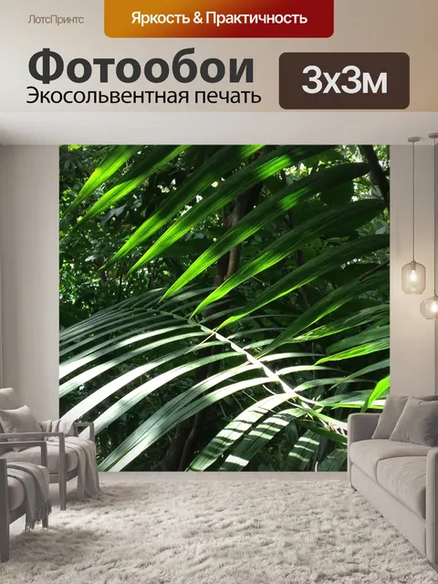 Фотообои Rainforest Листья