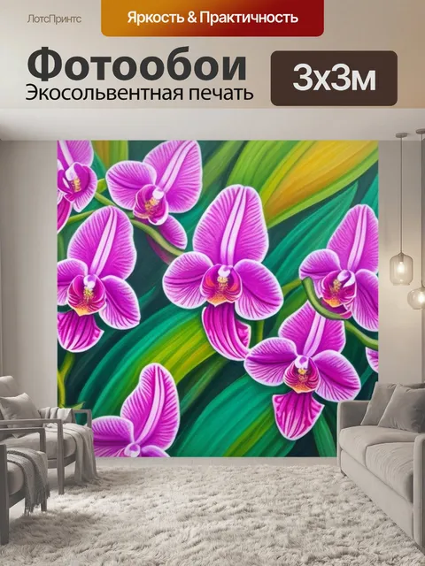 Фотообои с орхидеи
