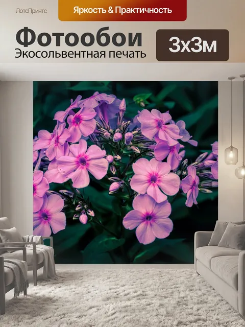 Фотообои Цветы