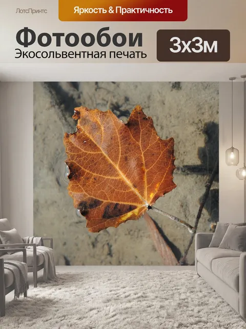 Фотообои Листва
