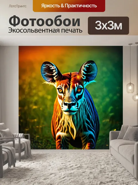 Фотообои градиент таинственных животных в мифах