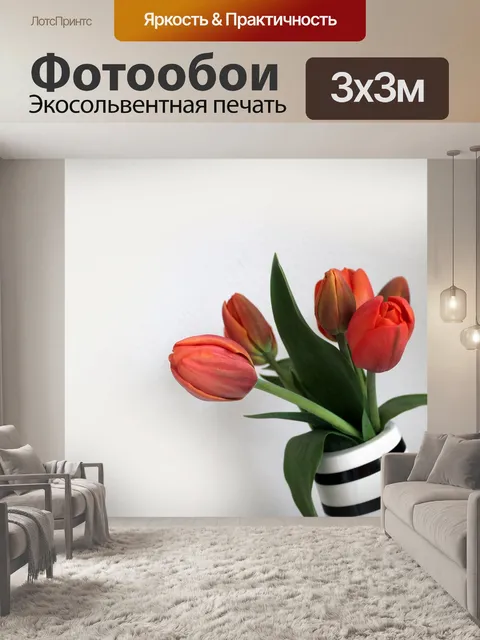 Фотообои Тюльпаны