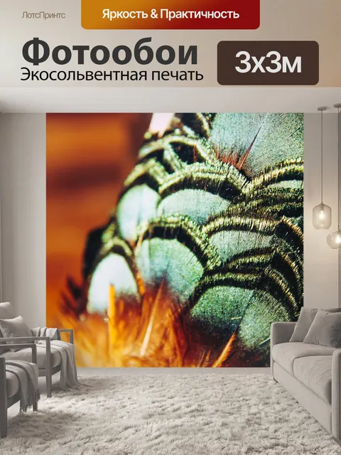 Фотообои Перья