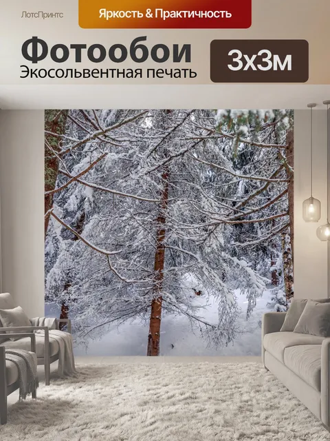 Фотообои Зимний Пейзаж