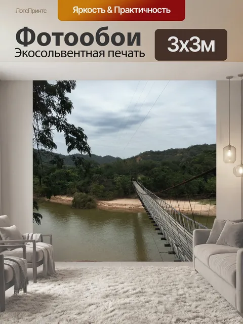Фотообои Пешеходный мост